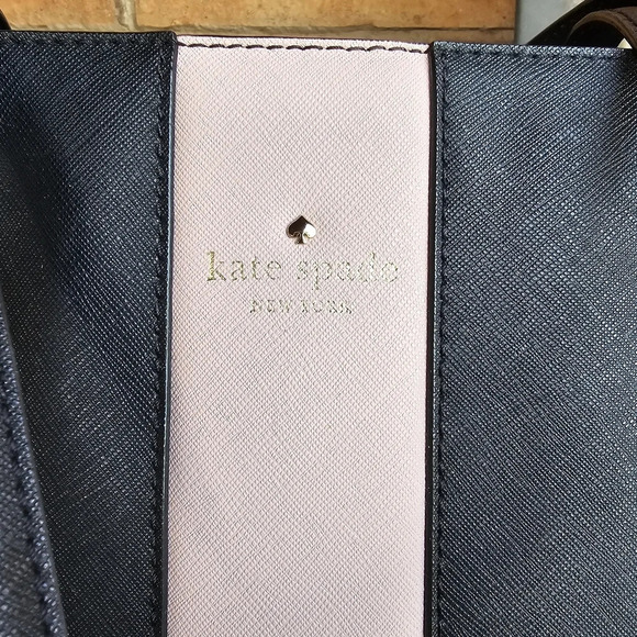 Kate Spade Pink and Black Tote - Picture 6 of 7